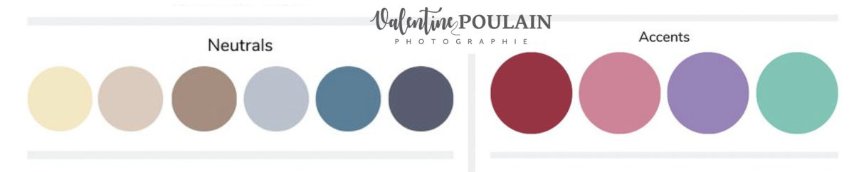 Palette couleurs été - Valentine Poulain