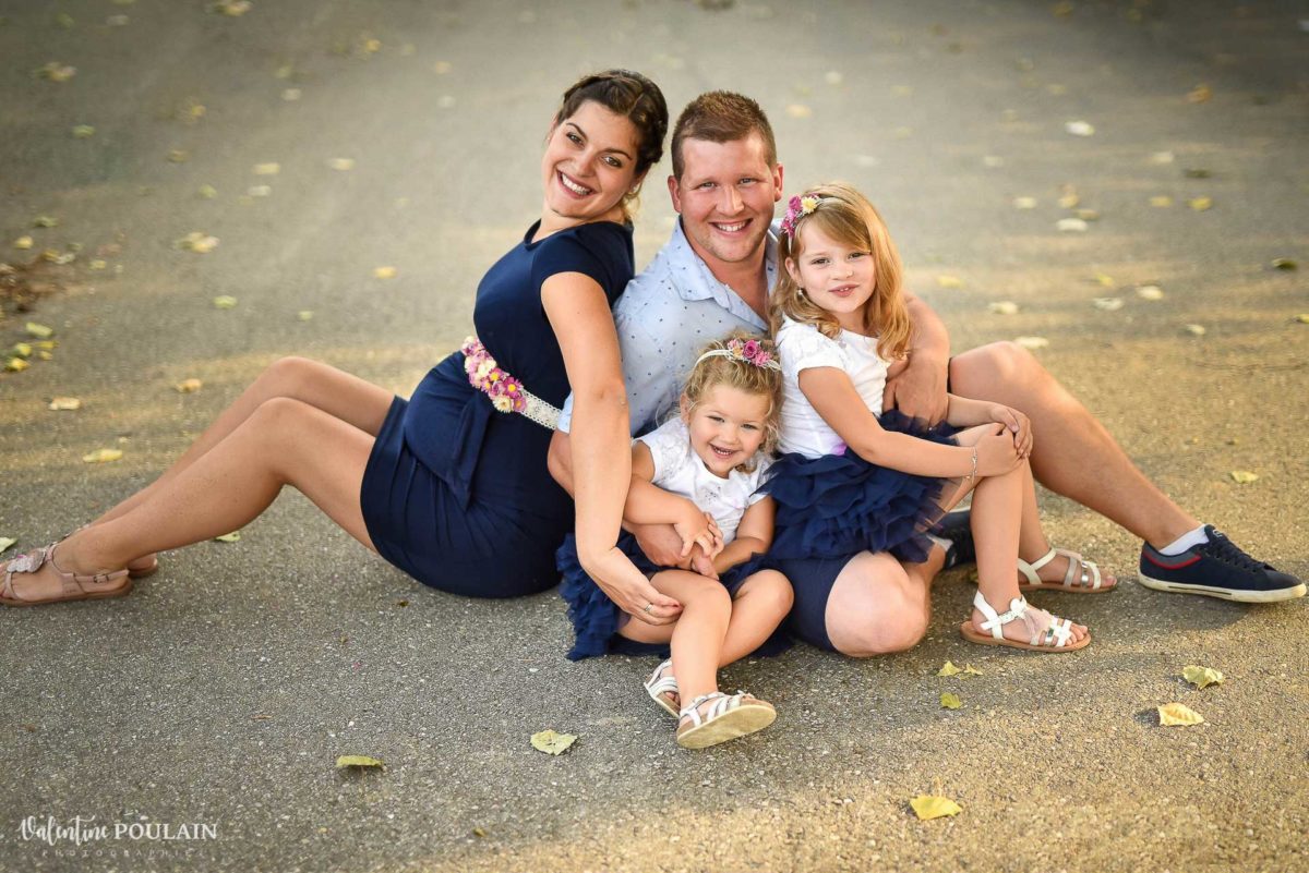 famille tenues assorties - Valentine Poulain