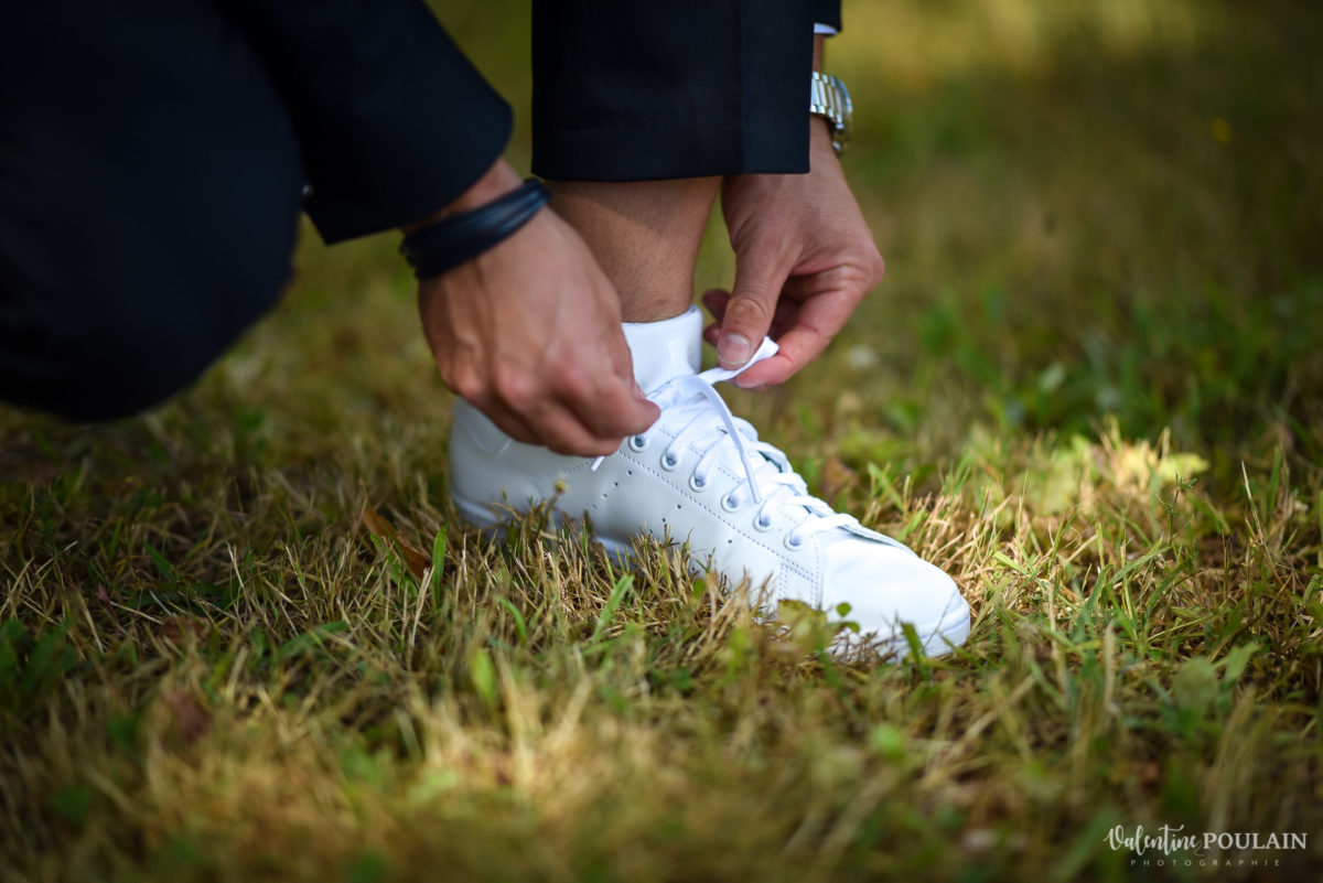 Mariage fun kermesse party - Valentine Poulain Stan smith