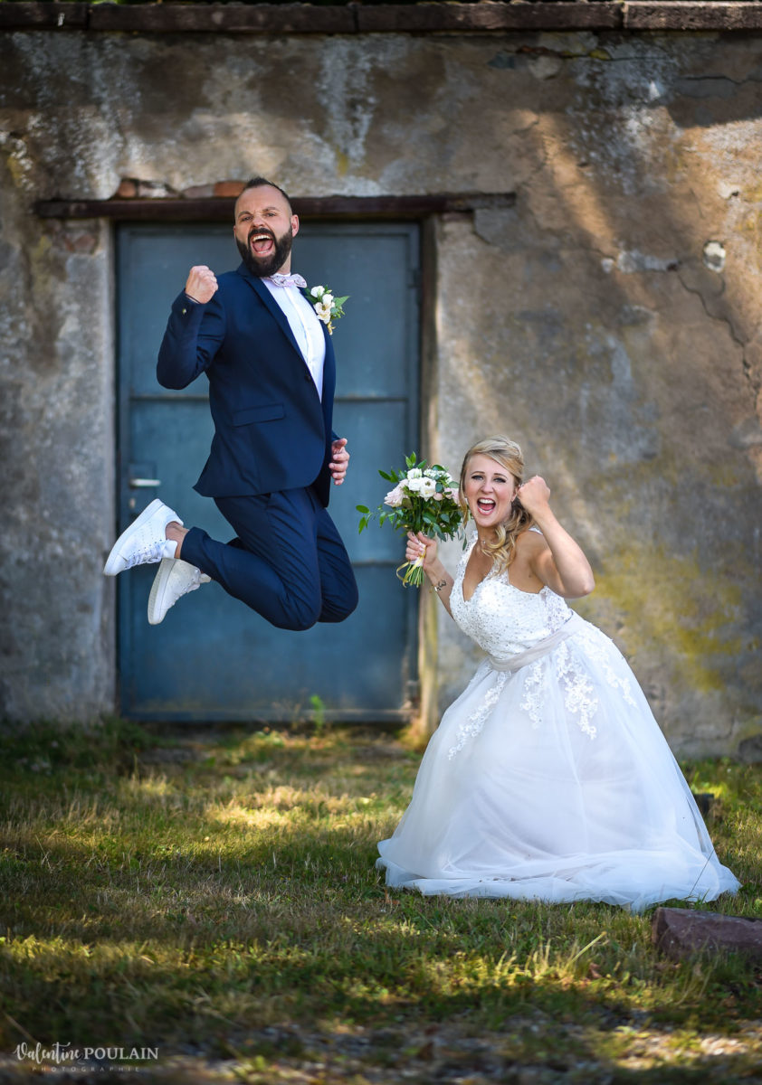 Mariage fun kermesse party - Valentine Poulain saut