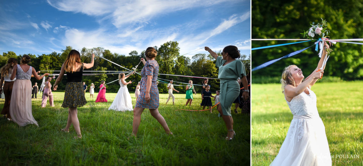 Mariage fun kermesse party - Valentine Poulain rubans