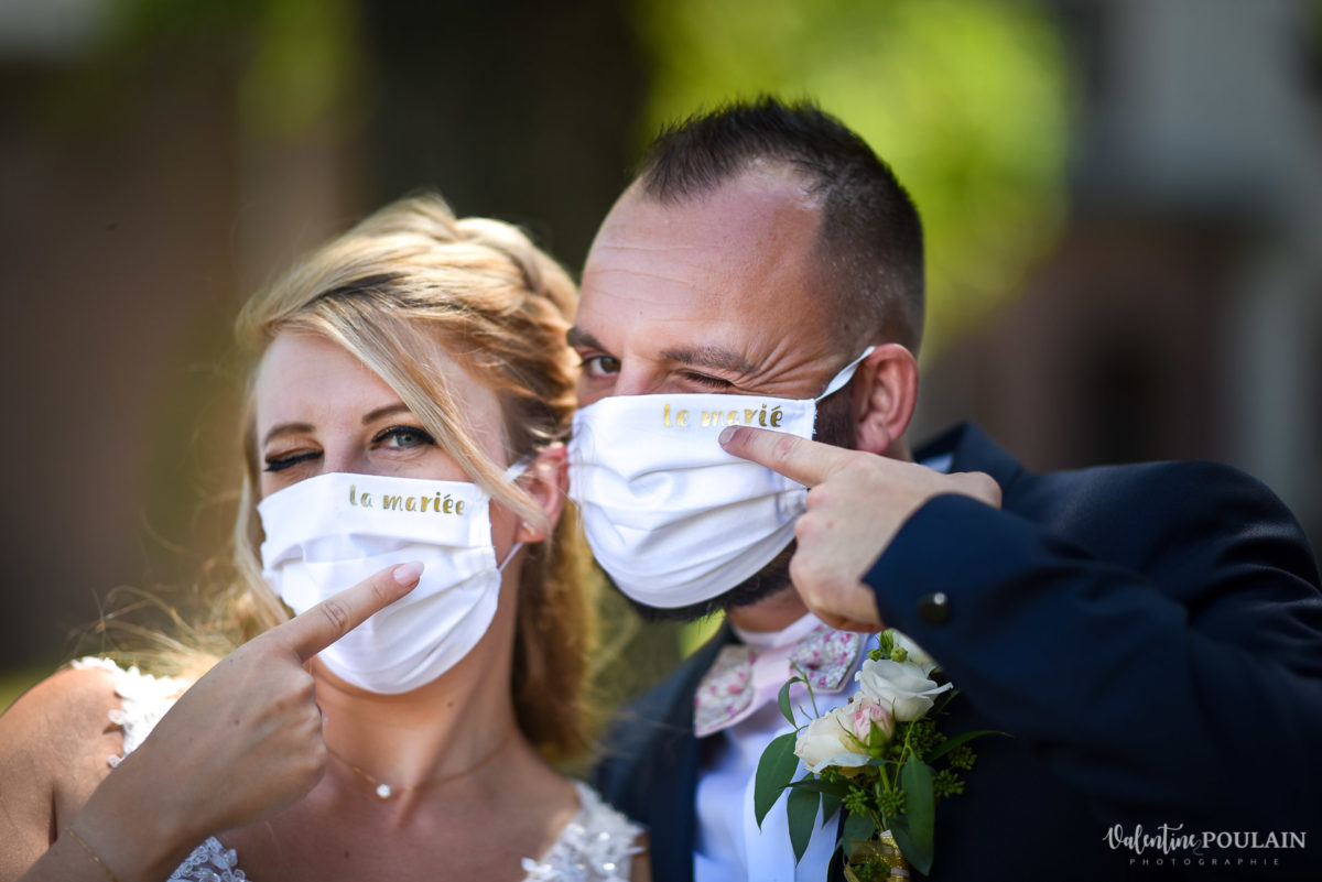 Mariage fun kermesse party - Valentine Poulain masques