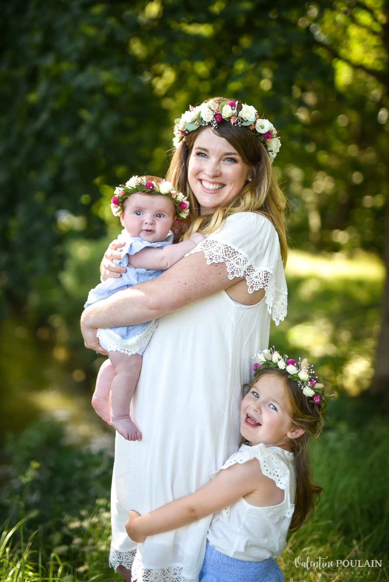 Shooting famille soeurs serre - Valentine Poulain filles