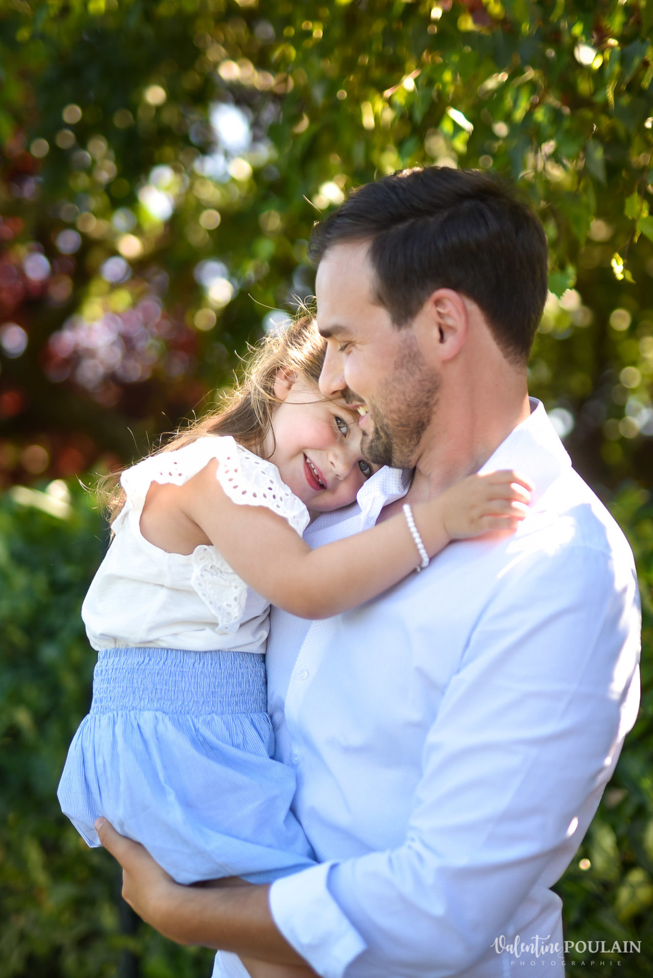 Shooting famille soeurs serre - Valentine Poulain père fille