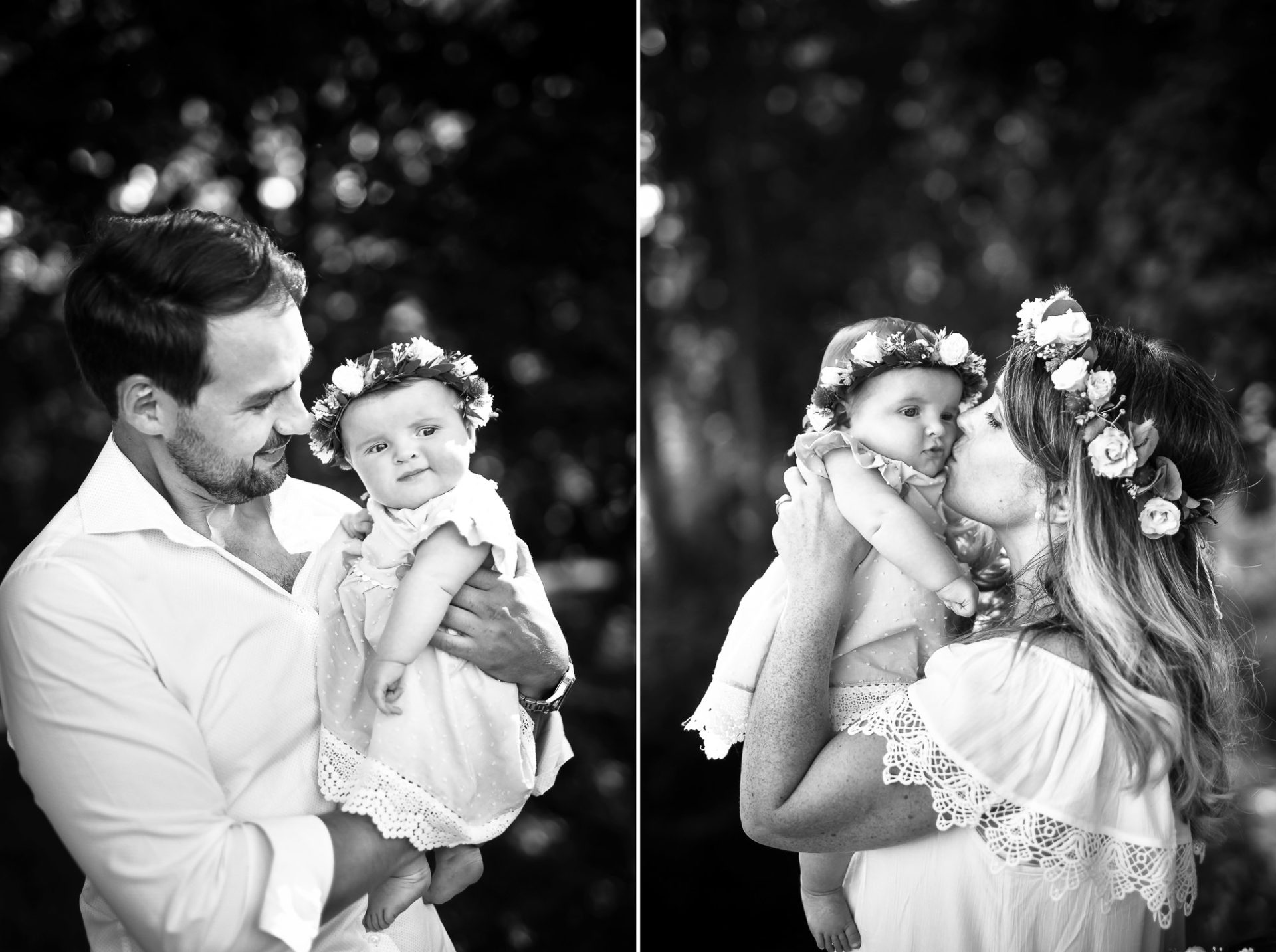 Shooting famille soeurs serre - Valentine Poulain père mère