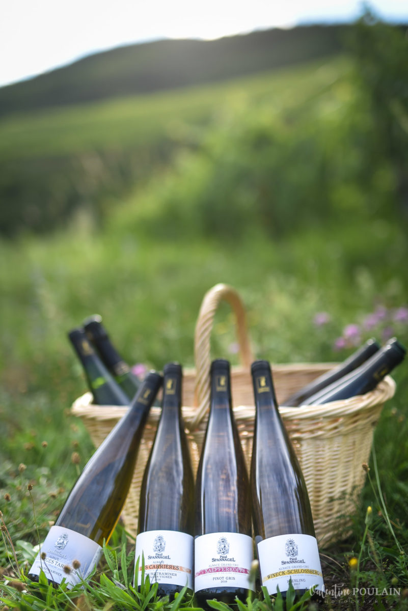 bouteilles photo corporate Domaine vigneron - Valentine Poulain