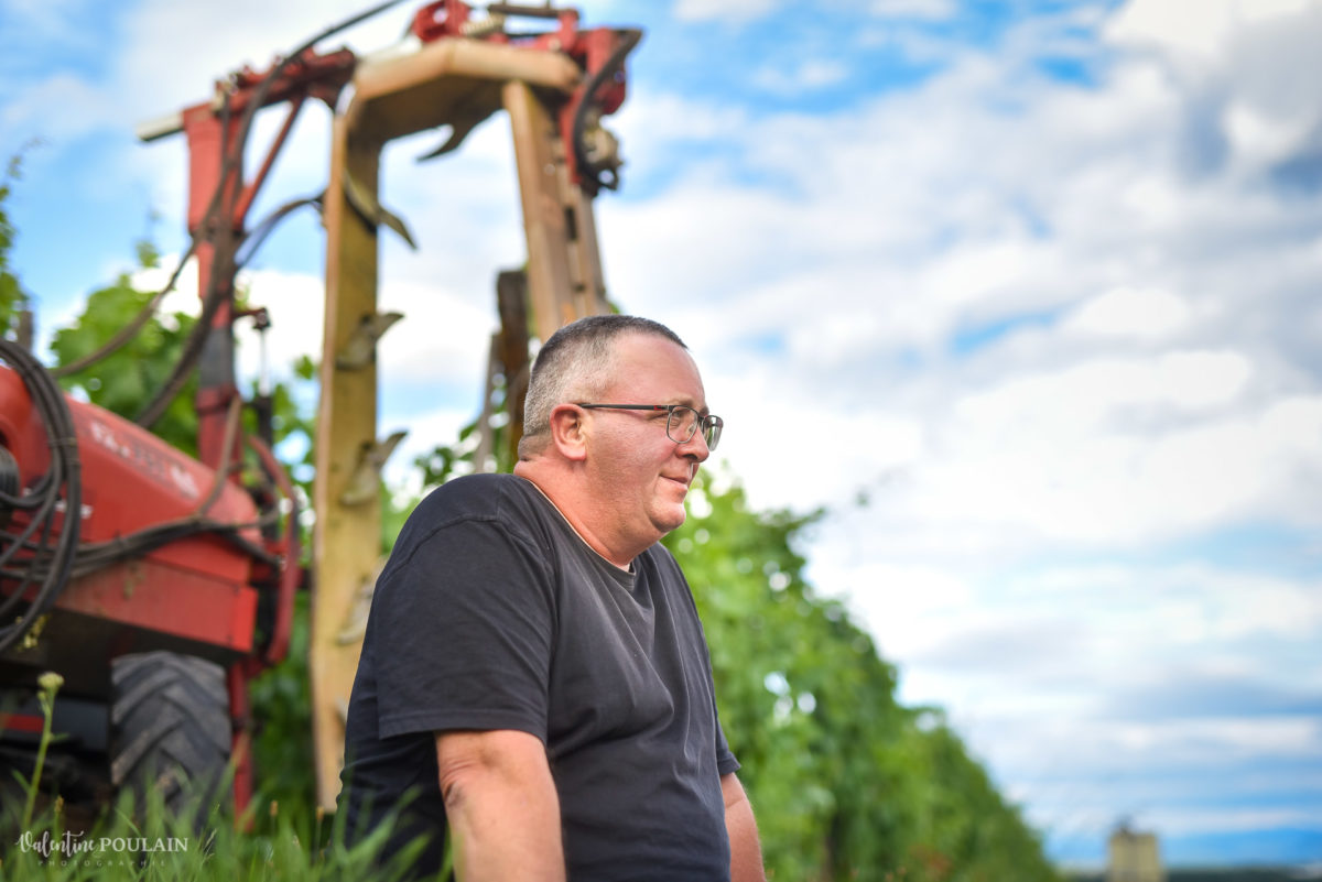 tracteur photo corporate Domaine vigneron - Valentine Poulain