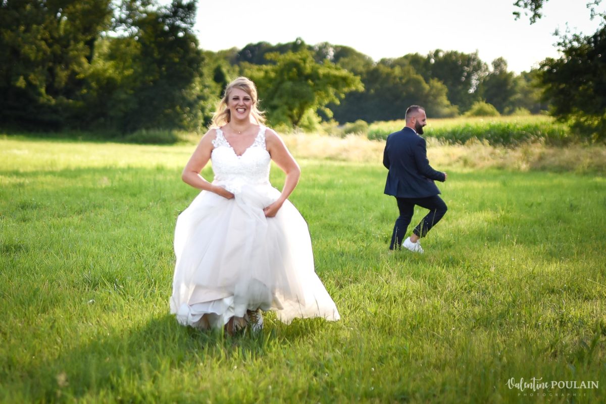 Mariage fun fuire - Valentine Poulain