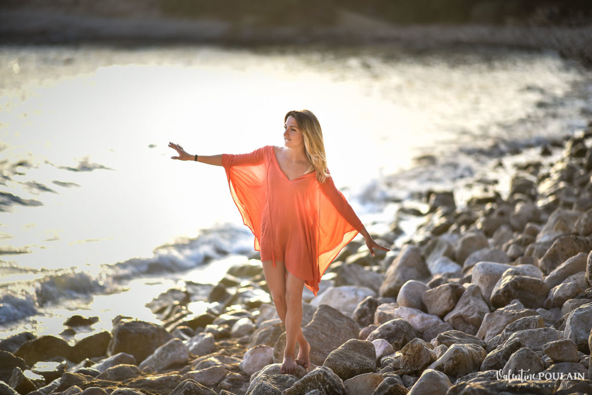 Shooting Portrait Calanques marche Sud - Valentine Poulain