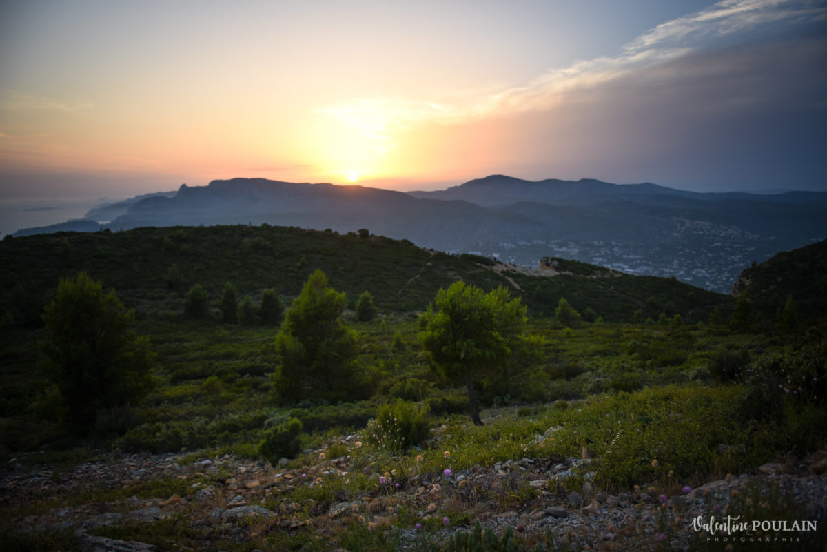 Paysage shooting Portrait Calanques Sud - Valentine Poulain