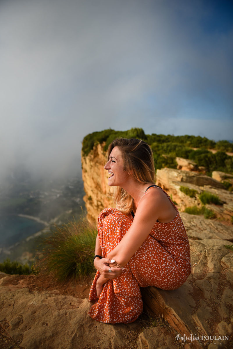 rires Shooting Portrait Calanques Sud - Valentine Poulain