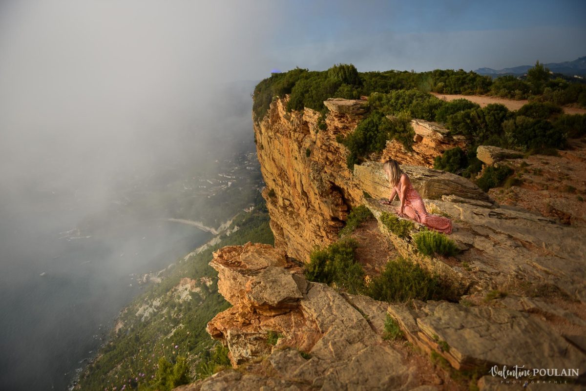 vue Shooting Portrait Calanques Sud - Valentine Poulain