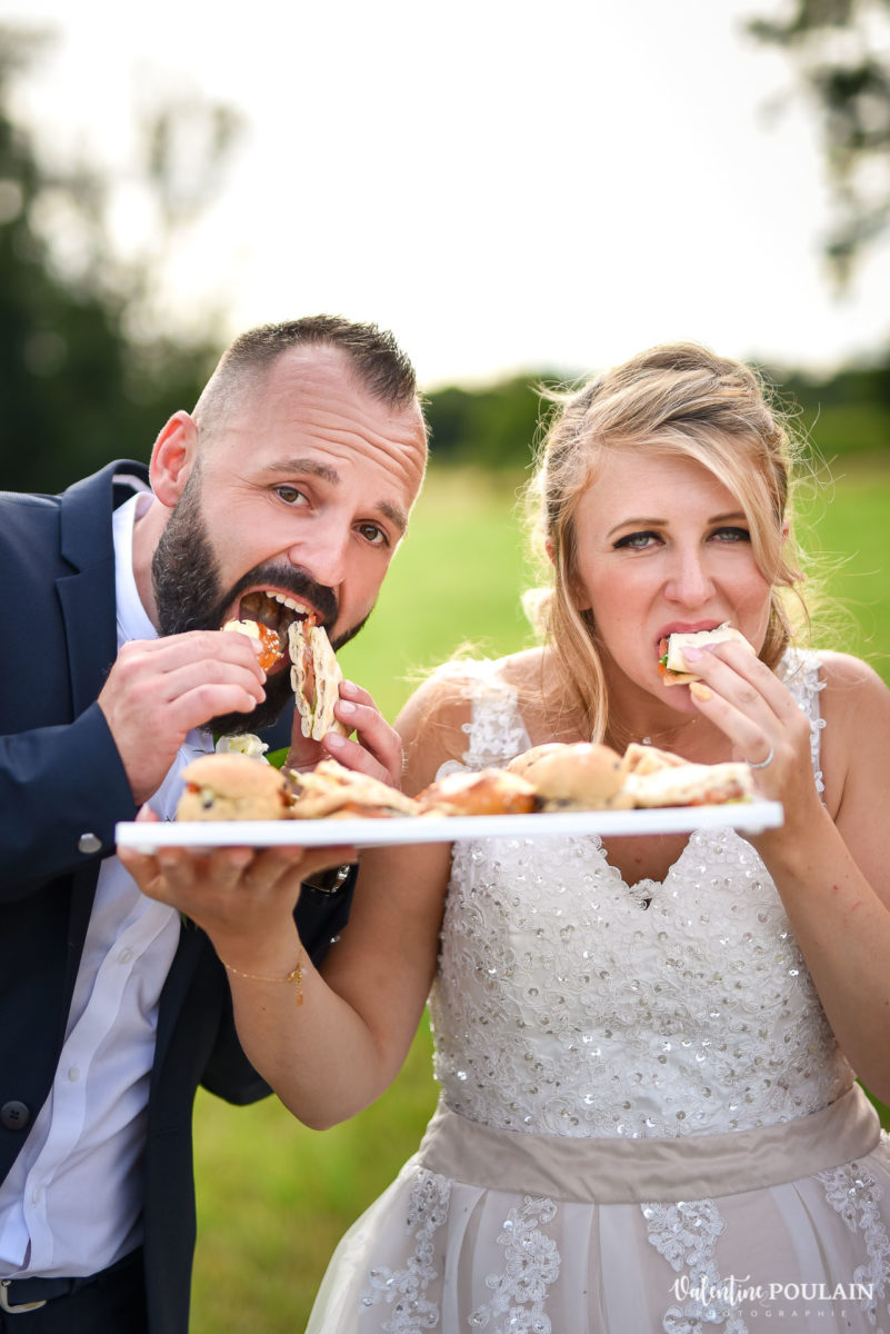 couple apero vin honneur - Valentine Poulain