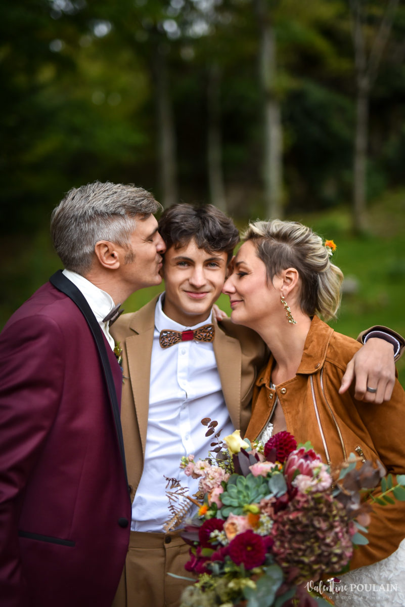 Mariage rock automne Domaine du Hirtz - Valentine Poulain famille