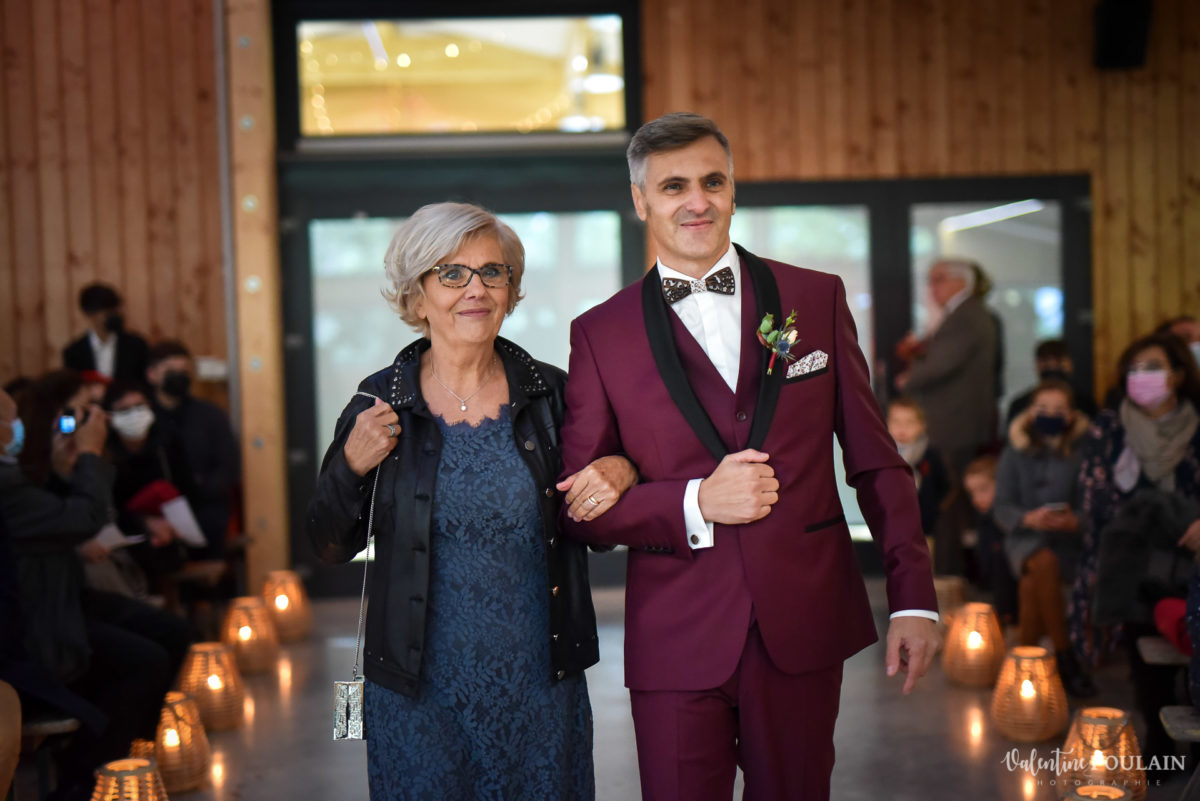 Mariage rock automne Domaine du Hirtz - Valentine Poulain mère