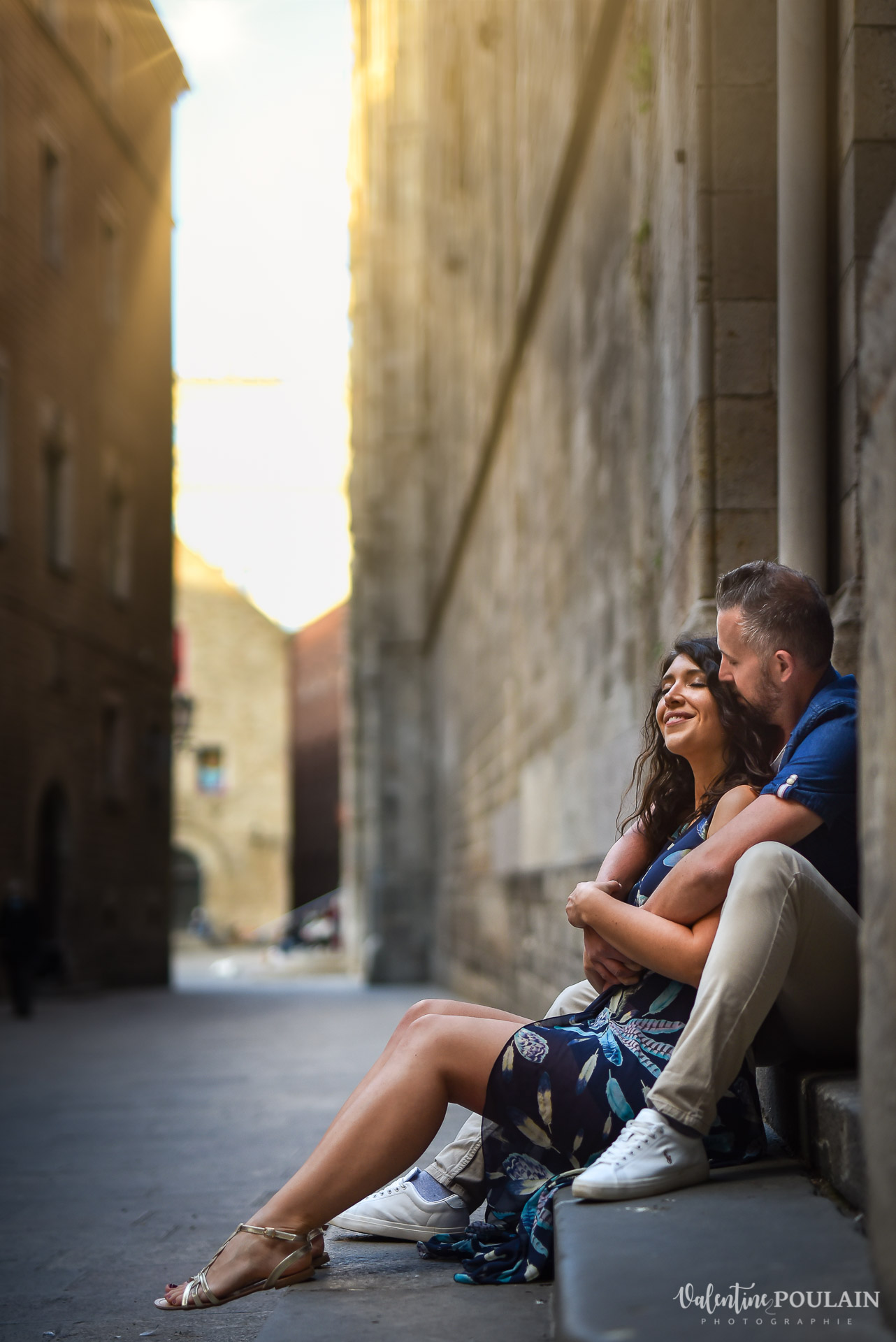 Séance photo couple Barcelone - Valentine Poulain marches