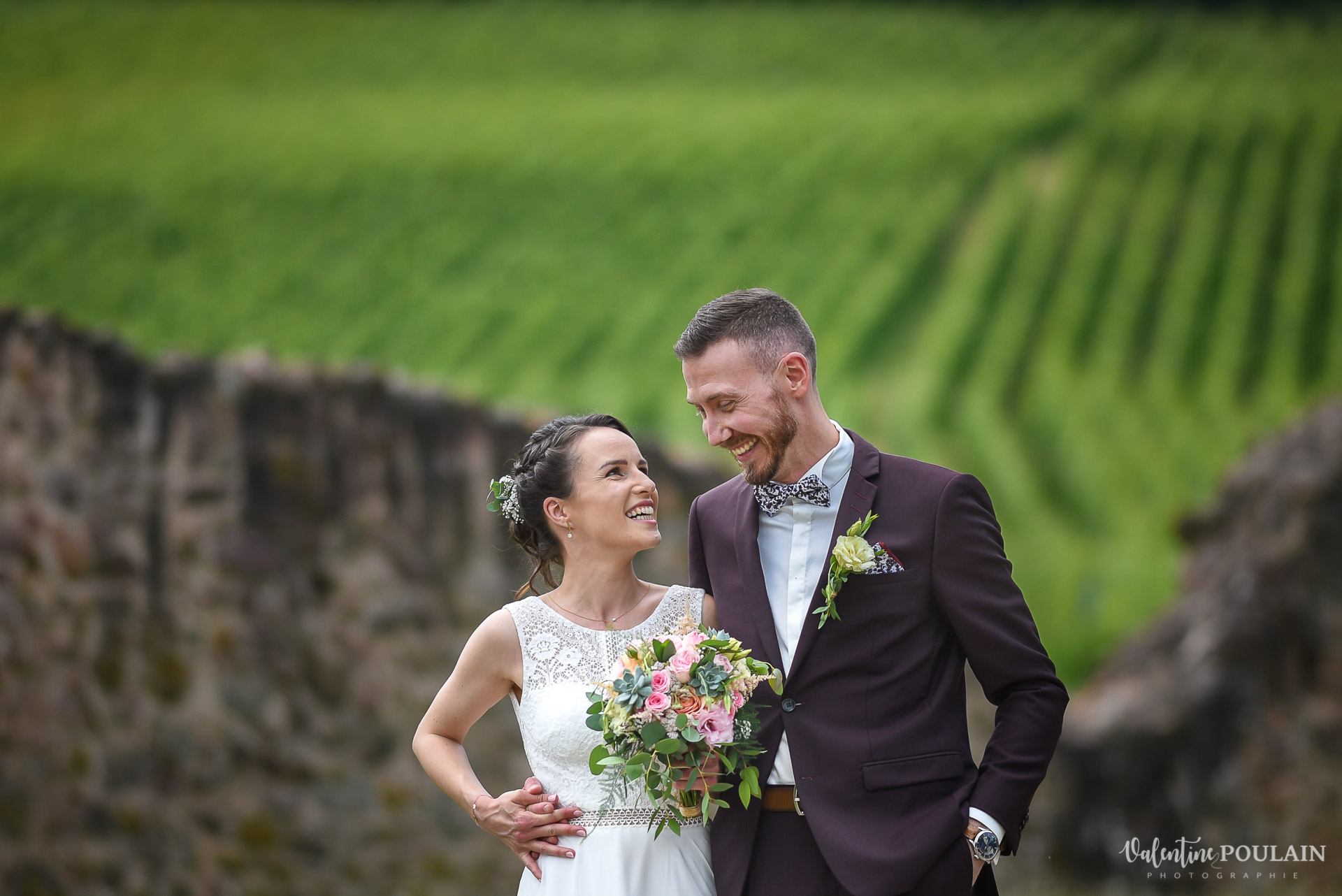 Mariage Domaine viticole Achillée - Valentine Poulain vignes