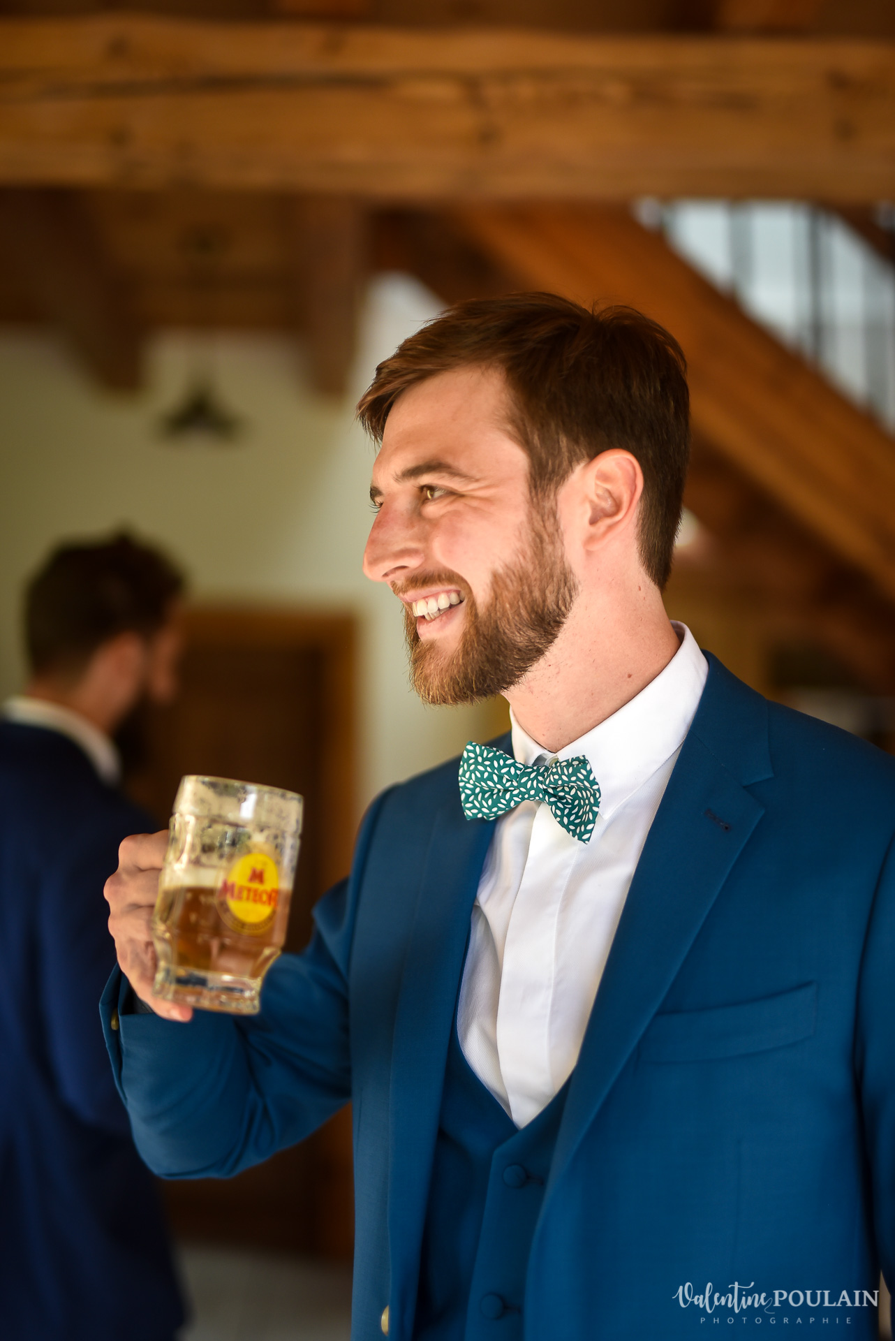 Mariage La Drille au bord de l'eau - Valentine Poulain marié