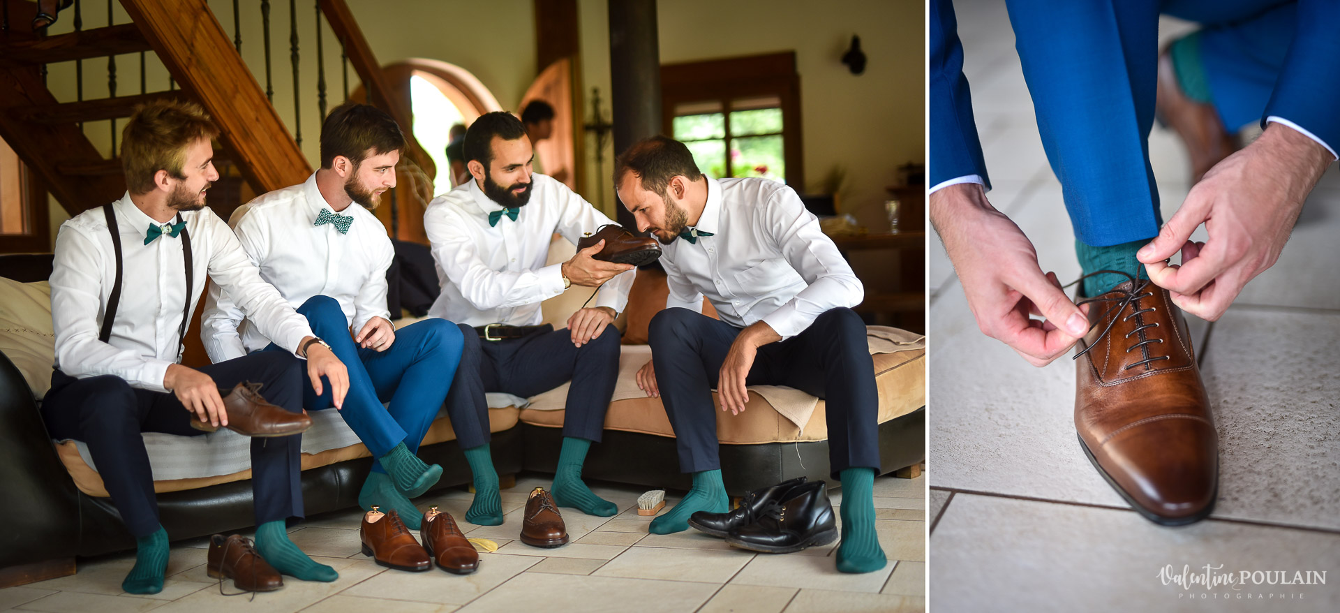 Mariage La Drille au bord de l'eau - Valentine Poulain pieds