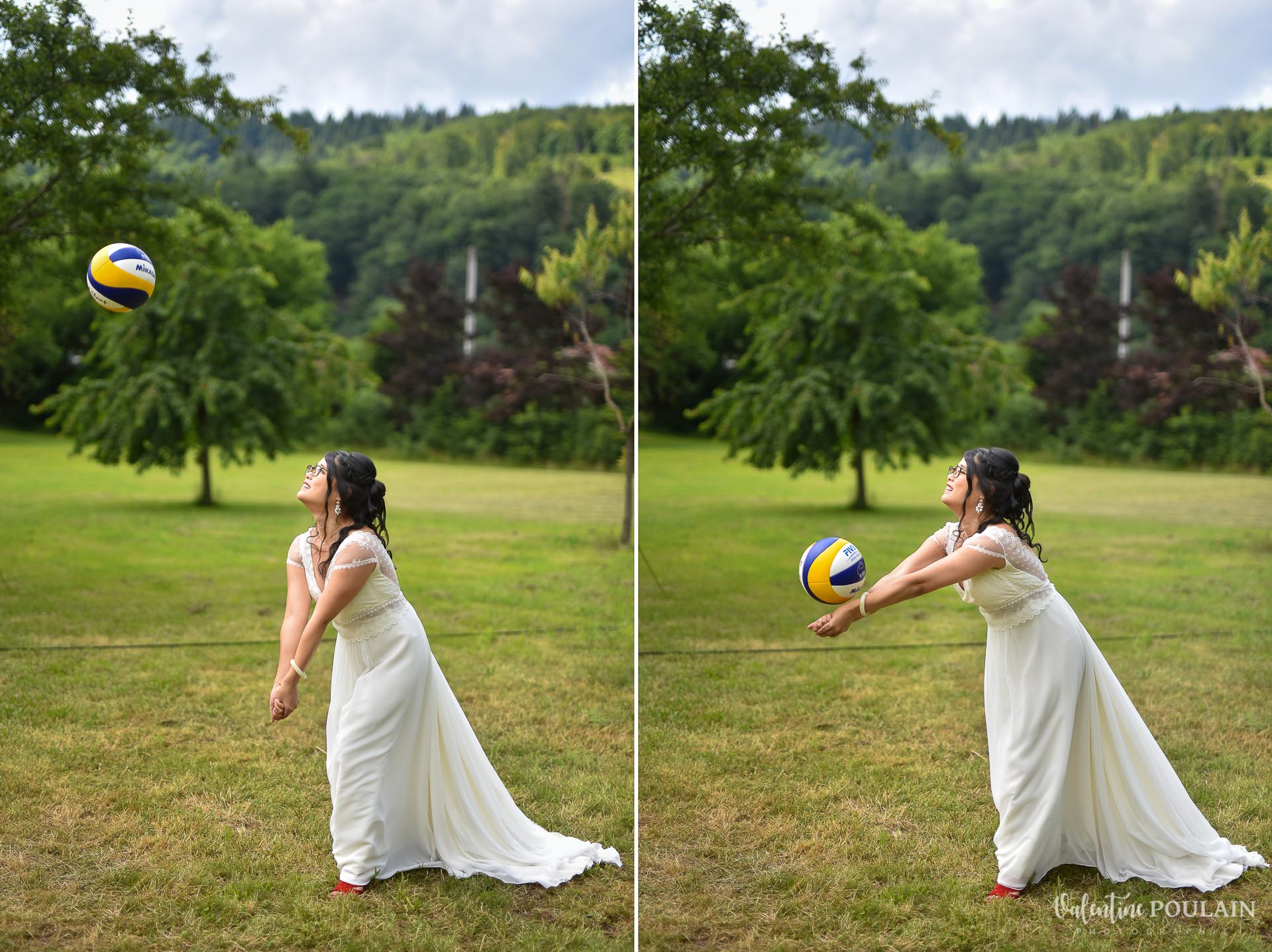 Mariage La Drille au bord de l'eau - Valentine Poulain volley