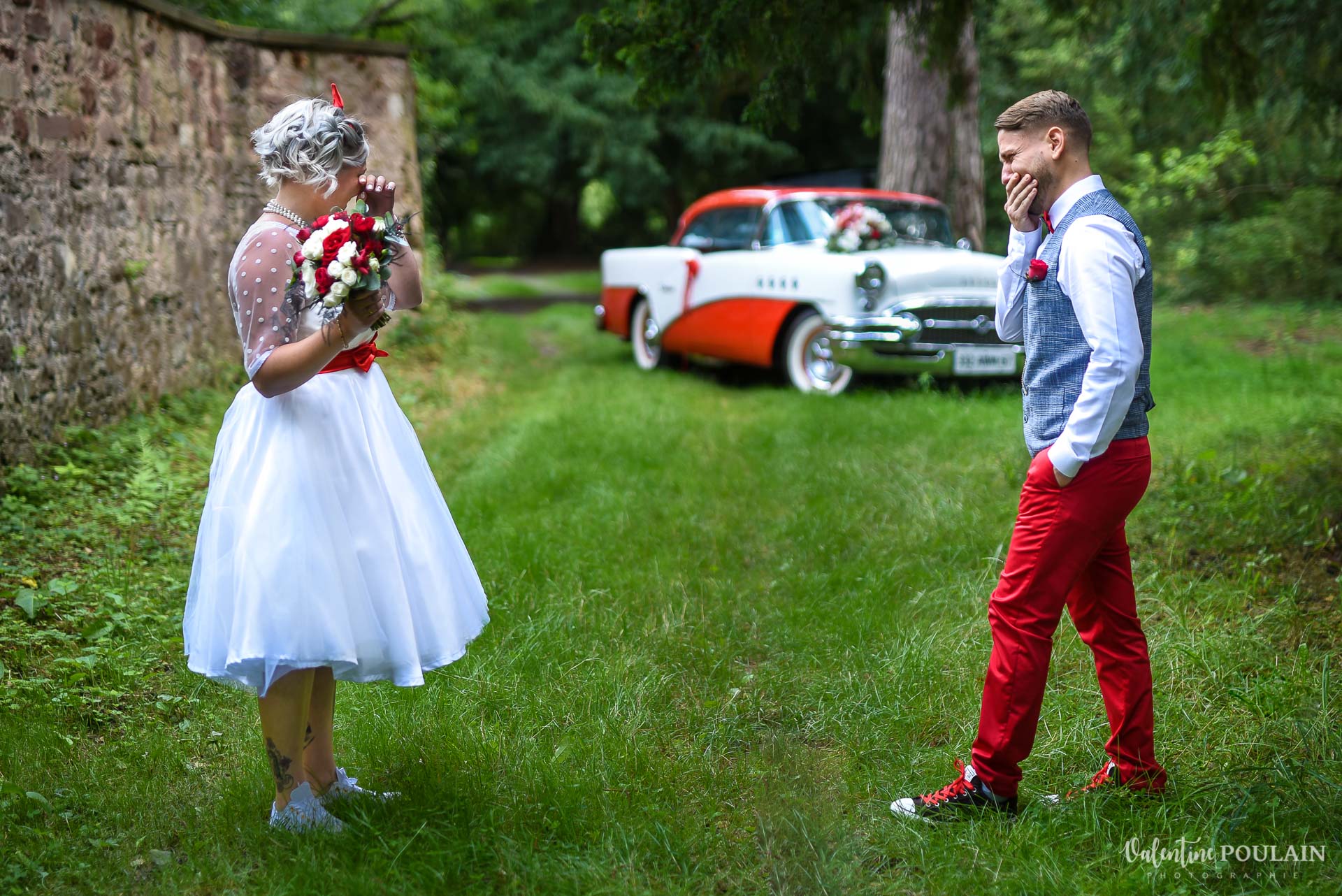 Mariage vintage rockabilly - Valentine Poulain - first look