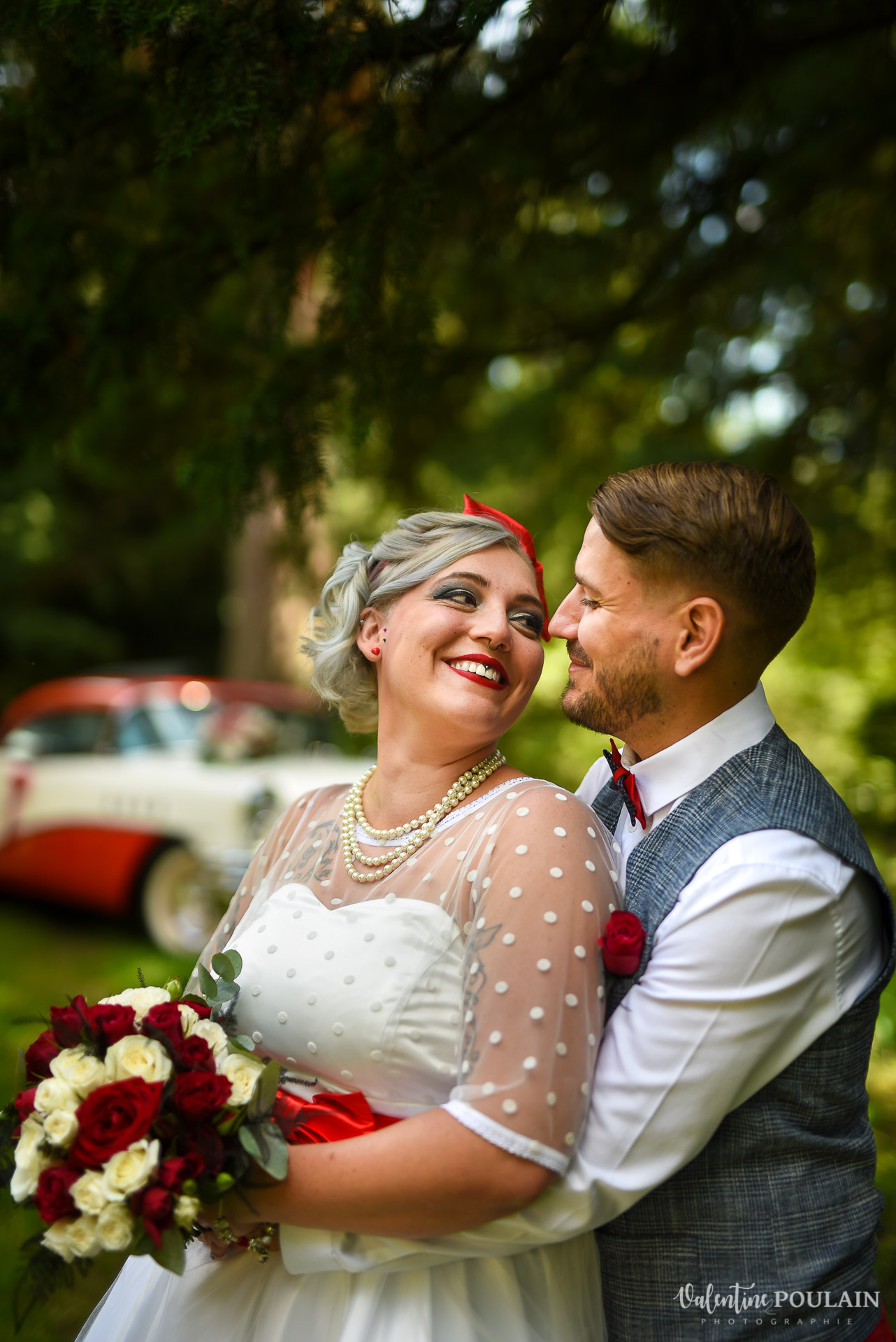 Mariage vintage rockabilly - Valentine Poulain style