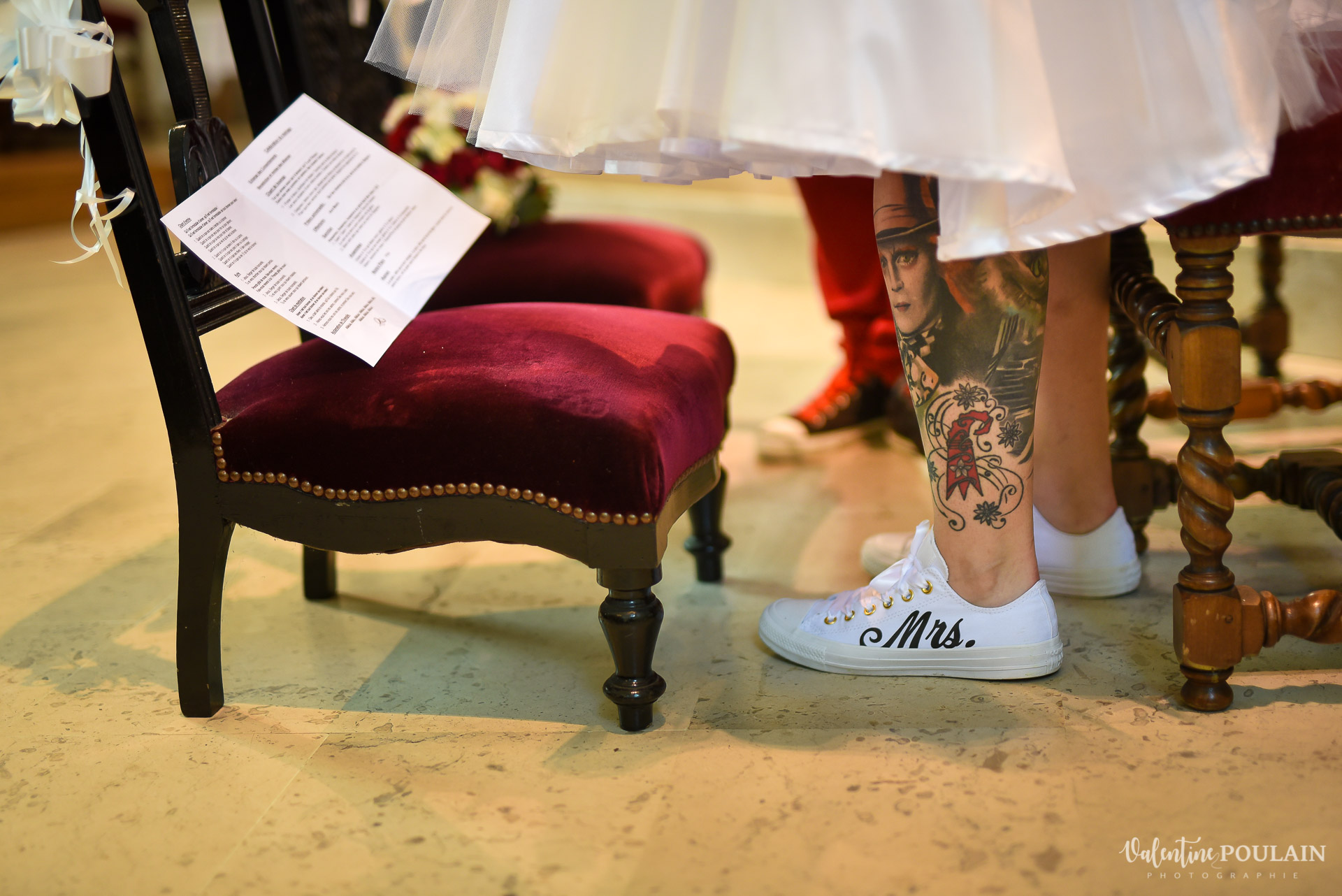 Mariage vintage rockabilly - Valentine Poulain chaussures