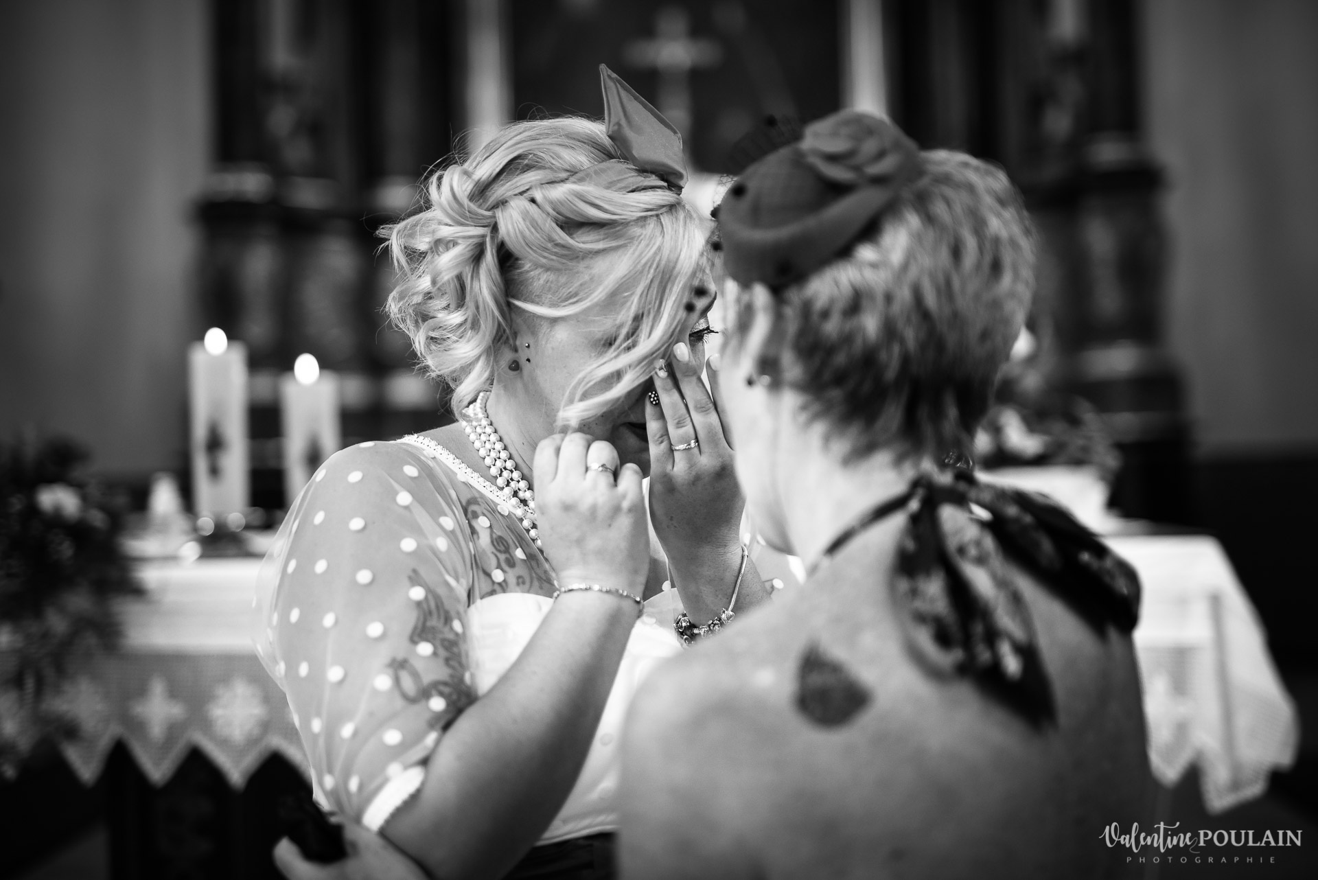 Mariage vintage rockabilly - Valentine Poulain bisous maman