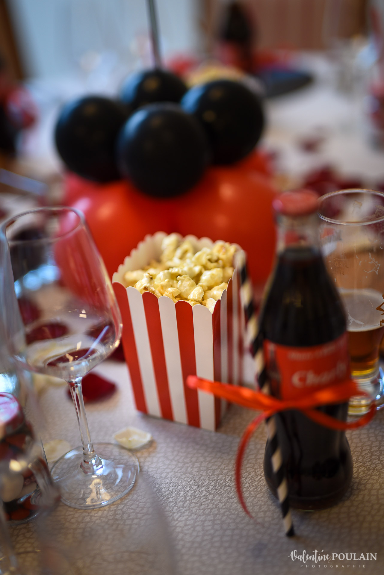 Mariage vintage rockabilly - Valentine Poulain pop corn