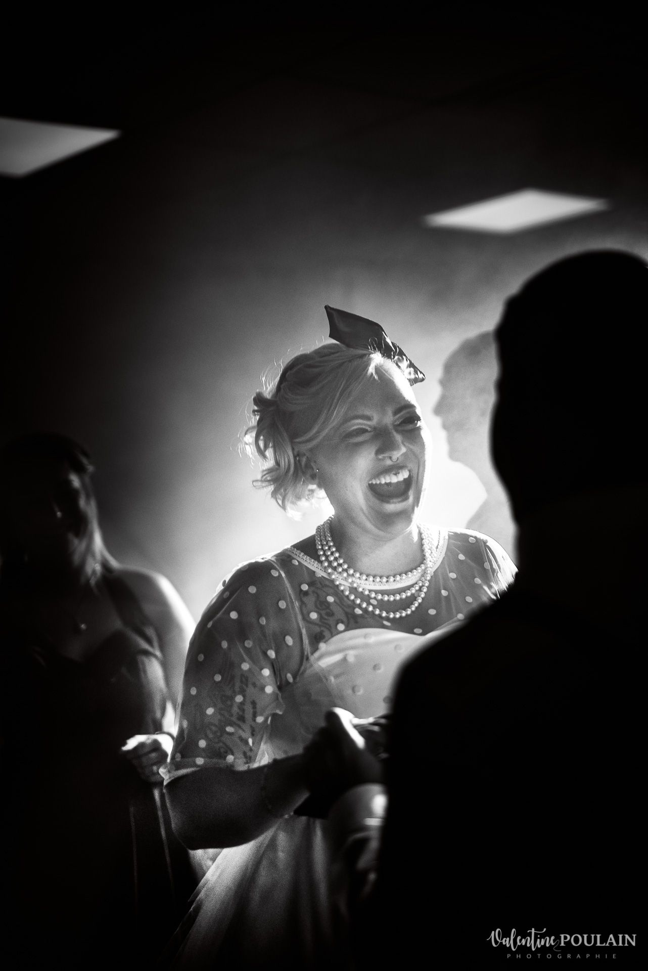 Mariage vintage rockabilly - Valentine Poulain danse rire