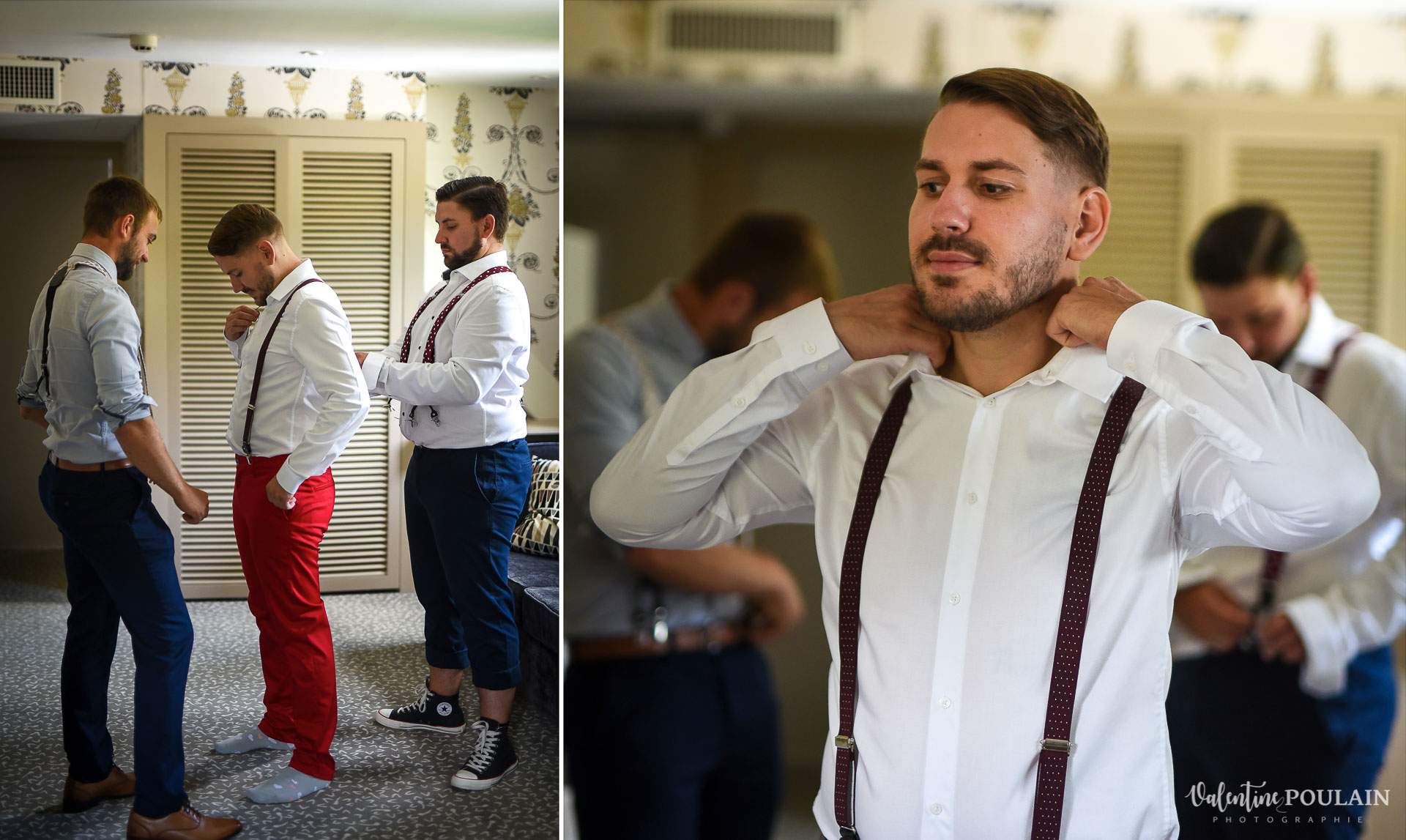 Mariage vintage rockabilly - Valentine Poulain hommes