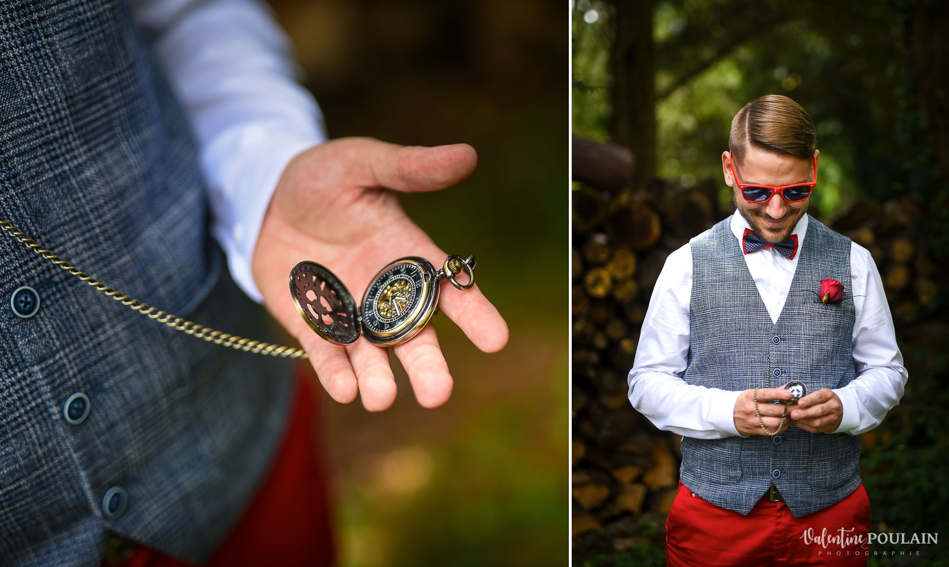 Mariage vintage rockabilly - Valentine Poulain lunette