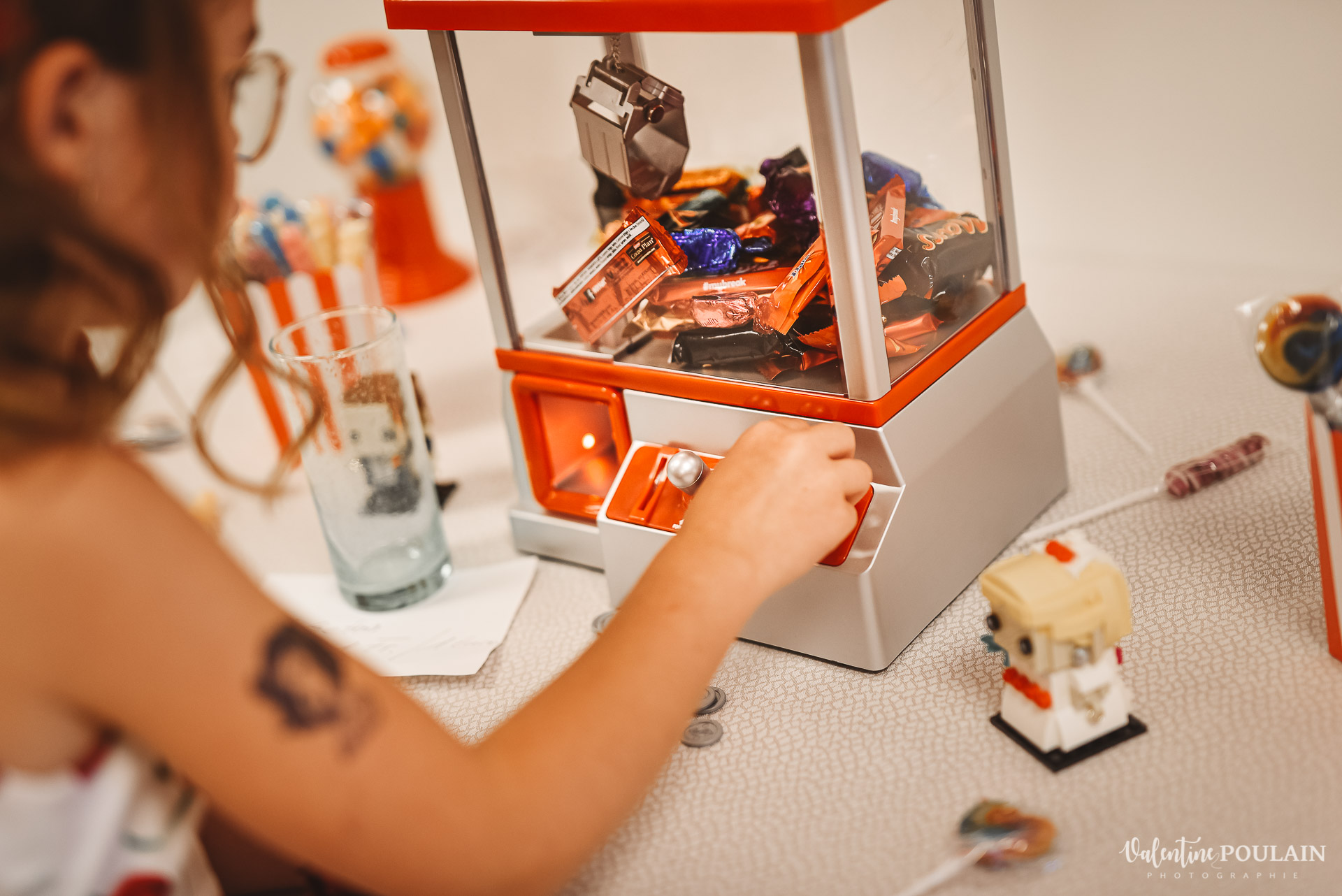 Mariage vintage rockabilly - Valentine Poulain machine