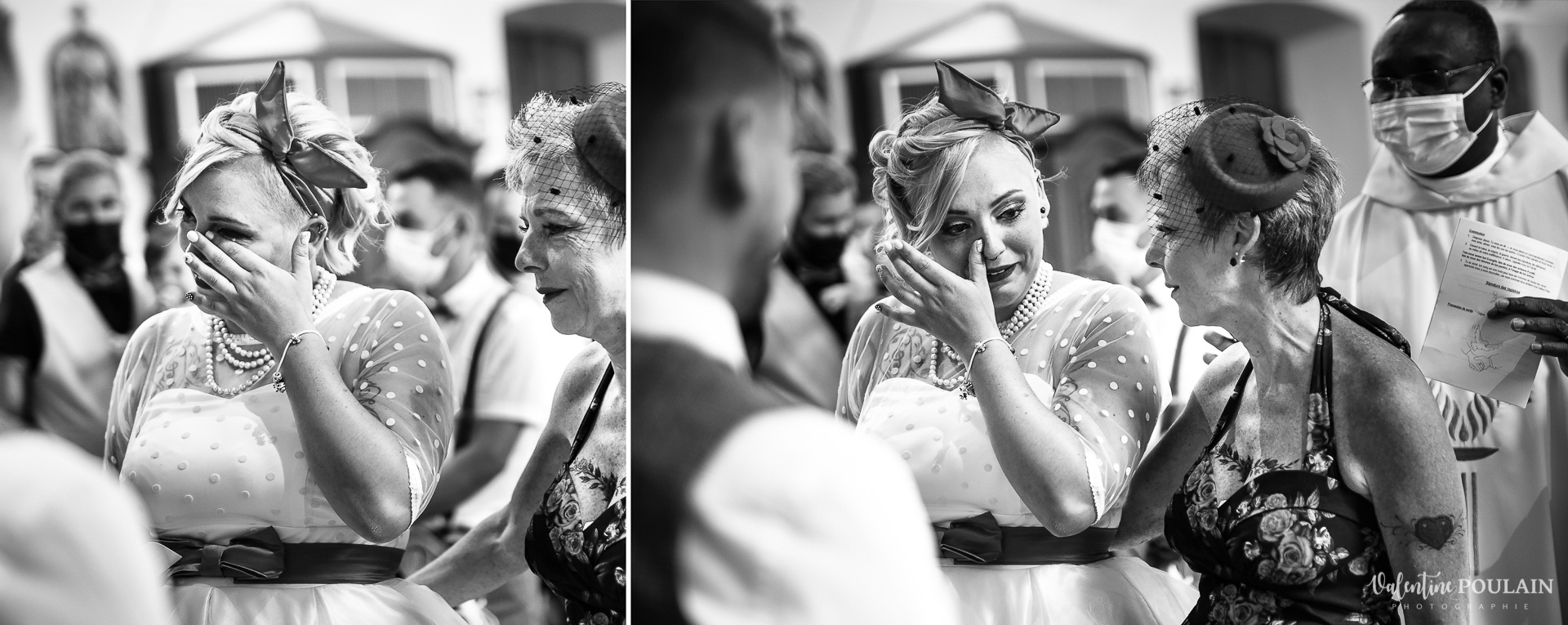 Mariage vintage rockabilly - Valentine Poulain maman