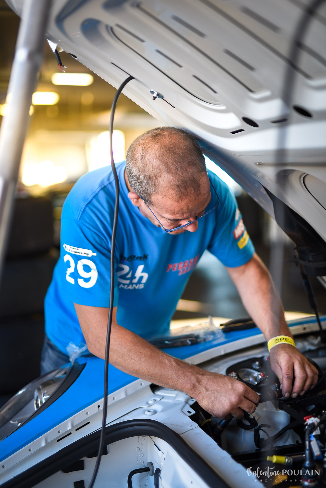 Mécanicien Evenement sportif Bugatti Chiron pur sport -automobile_ Valentine Poulain