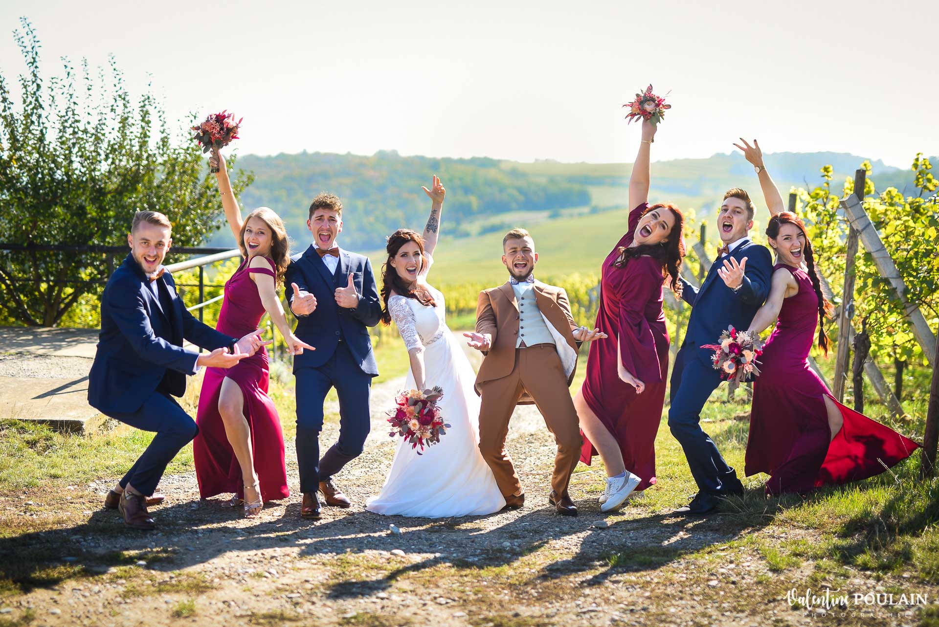 se marier automne - Valentine Poulain temoins