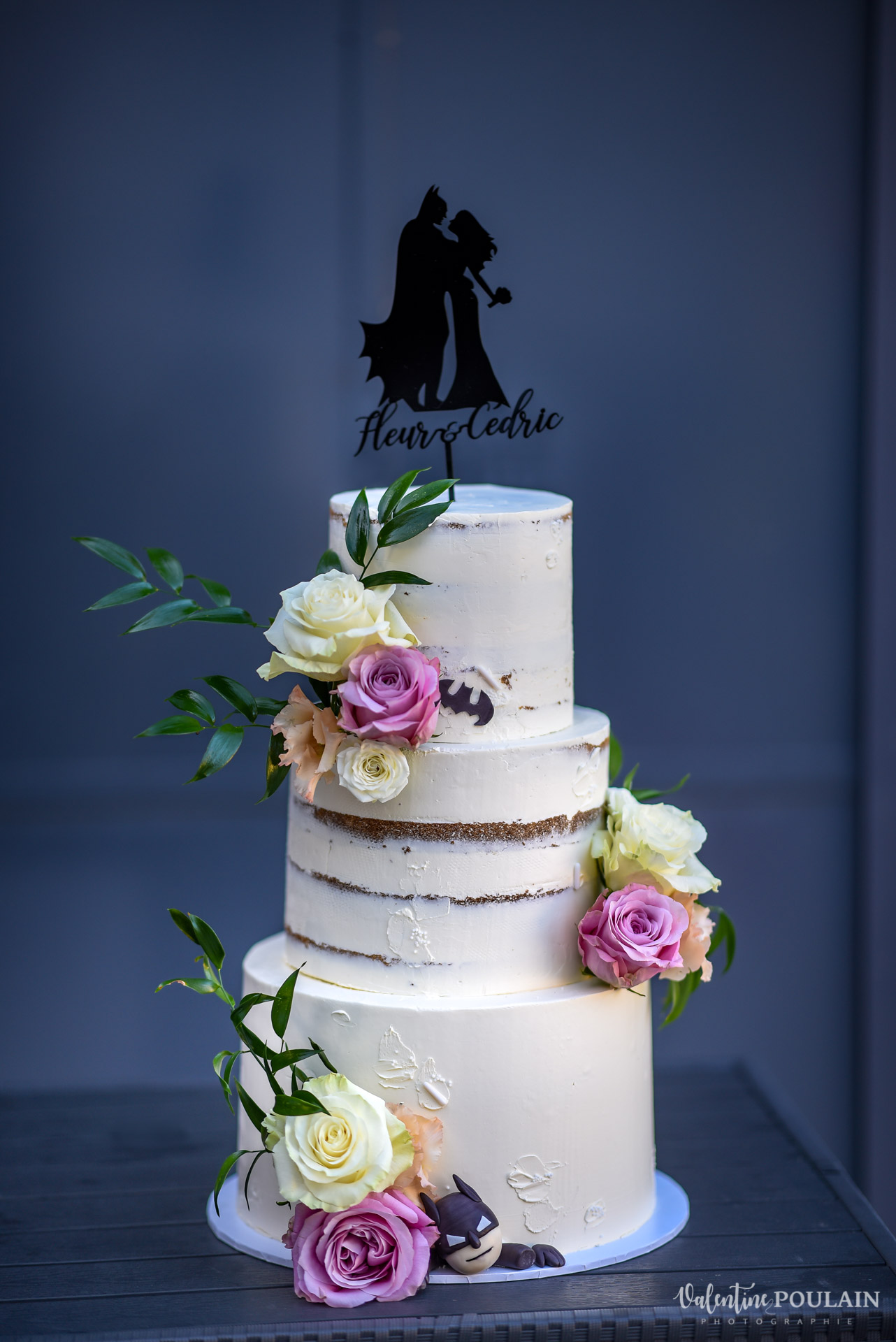 Mariage cérémonie laïque Moulin-de-la-Mangue-Valentine Poulain pièce montée