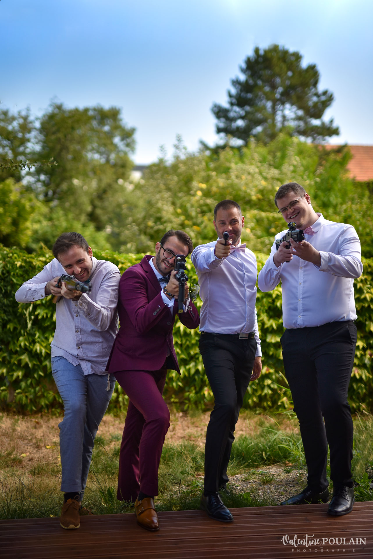 Se marier en exterieur - Château Thanvillé - Valentine Poulain temoins