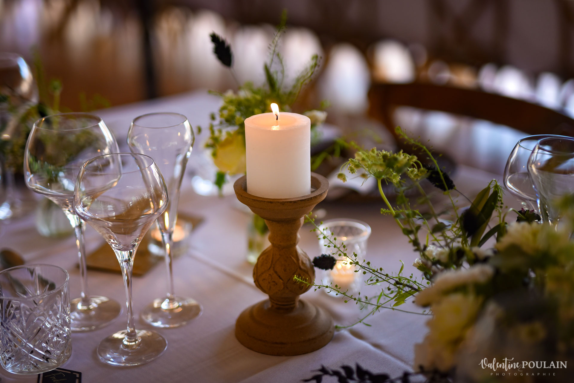 Se marier en exterieur - Château Thanvillé Valentine Poulain bougie