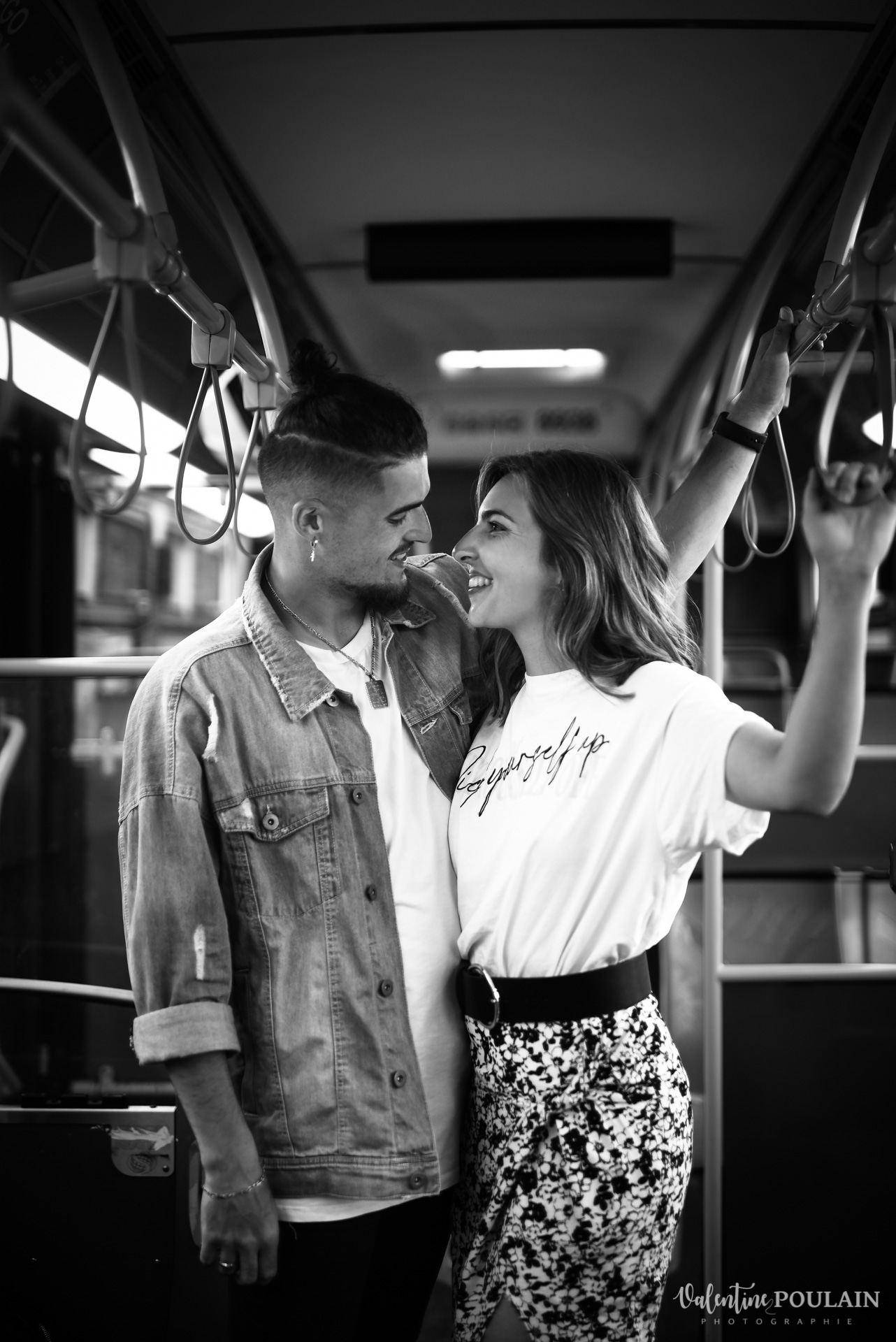 Shooting couple San Fransisco - Valentine Poulain bus